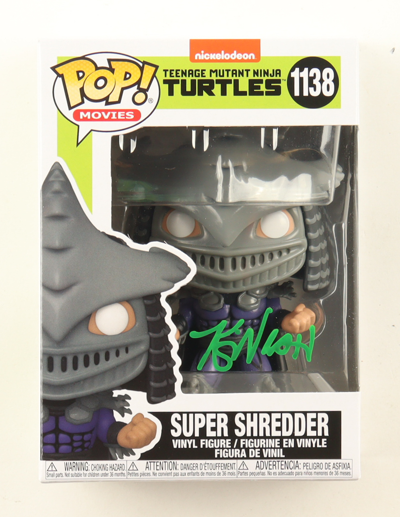 Kevin Nash Signed "Teenage Mutant Ninja Turtles" #1138 Super Shredder Funko Pop! Vinyl Figure (PSA) at PristineAuction.com Kevin Nash Signed "Teenage Mutant Ninja Turtles" #1138 Super Shredder Funko Pop! Vinyl Figure (PSA) at PristineAuction.com