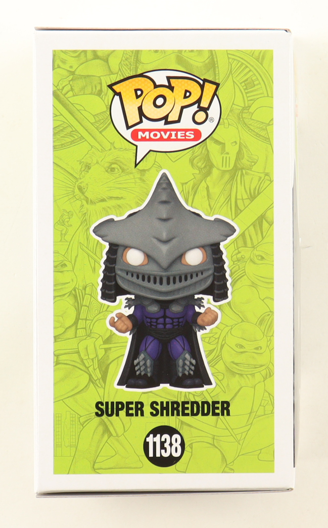 Kevin Nash Signed "Teenage Mutant Ninja Turtles" #1138 Super Shredder Funko Pop! Vinyl Figure (PSA) at PristineAuction.com Kevin Nash Signed "Teenage Mutant Ninja Turtles" #1138 Super Shredder Funko Pop! Vinyl Figure (PSA) at PristineAuction.com