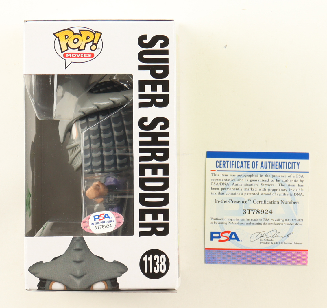 Kevin Nash Signed "Teenage Mutant Ninja Turtles" #1138 Super Shredder Funko Pop! Vinyl Figure (PSA) at PristineAuction.com Kevin Nash Signed "Teenage Mutant Ninja Turtles" #1138 Super Shredder Funko Pop! Vinyl Figure (PSA) at PristineAuction.com