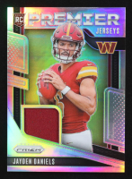Jayden Daniels 2024 Panini Prizm Premier Jerseys #2 RC at PristineAuction.com