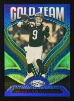 Joe Burrow 2022 Certified Gold Team Mirror Blue #6 #10/75 at PristineAuction.com