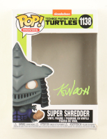 Kevin Nash Signed "Teenage Mutant Ninja Turtles" #1138 Super Shredder Funko Pop! Vinyl Figure Box (PSA) at PristineAuction.com
