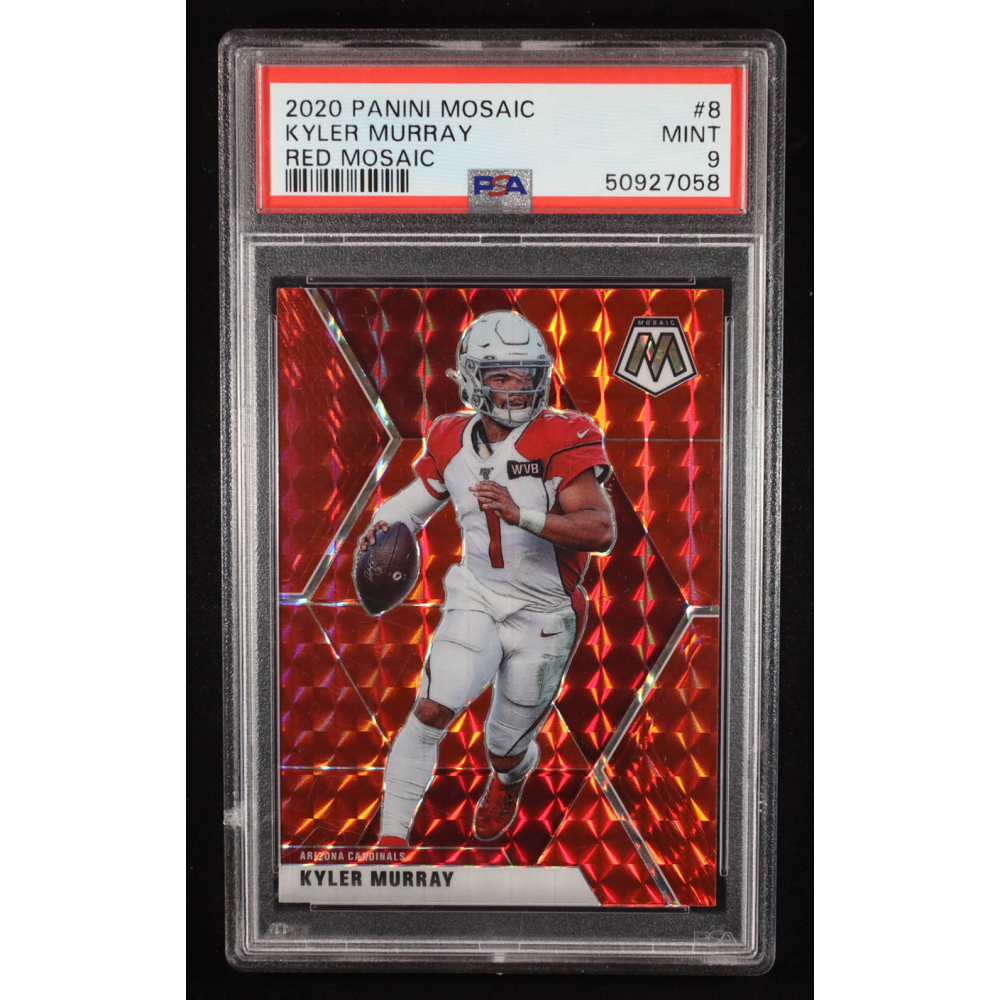 Kyler Murray 2020 Mosaic Mosaic Red #8 (PSA 9) at PristineAuction.com