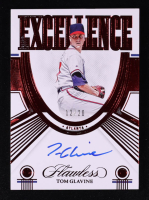 Tom Glavine 2023 Panini Flawless Excellence Signatures Ruby #11 #12/20 at PristineAuction.com