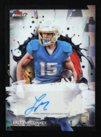 Ladd McConkey 2024 Finest Rookie Autographs #RFALM RC at PristineAuction.com