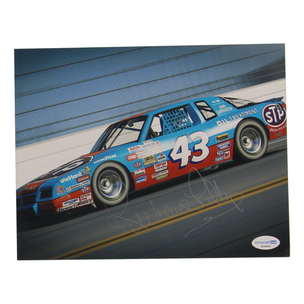 Richard Petty Signed NASCAR 8x10 Photo (AutographCOA) at PristineAuction.com