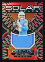 Justin Herbert 2024 Panini Obsidian Solar Swatches #21 at PristineAuction.com