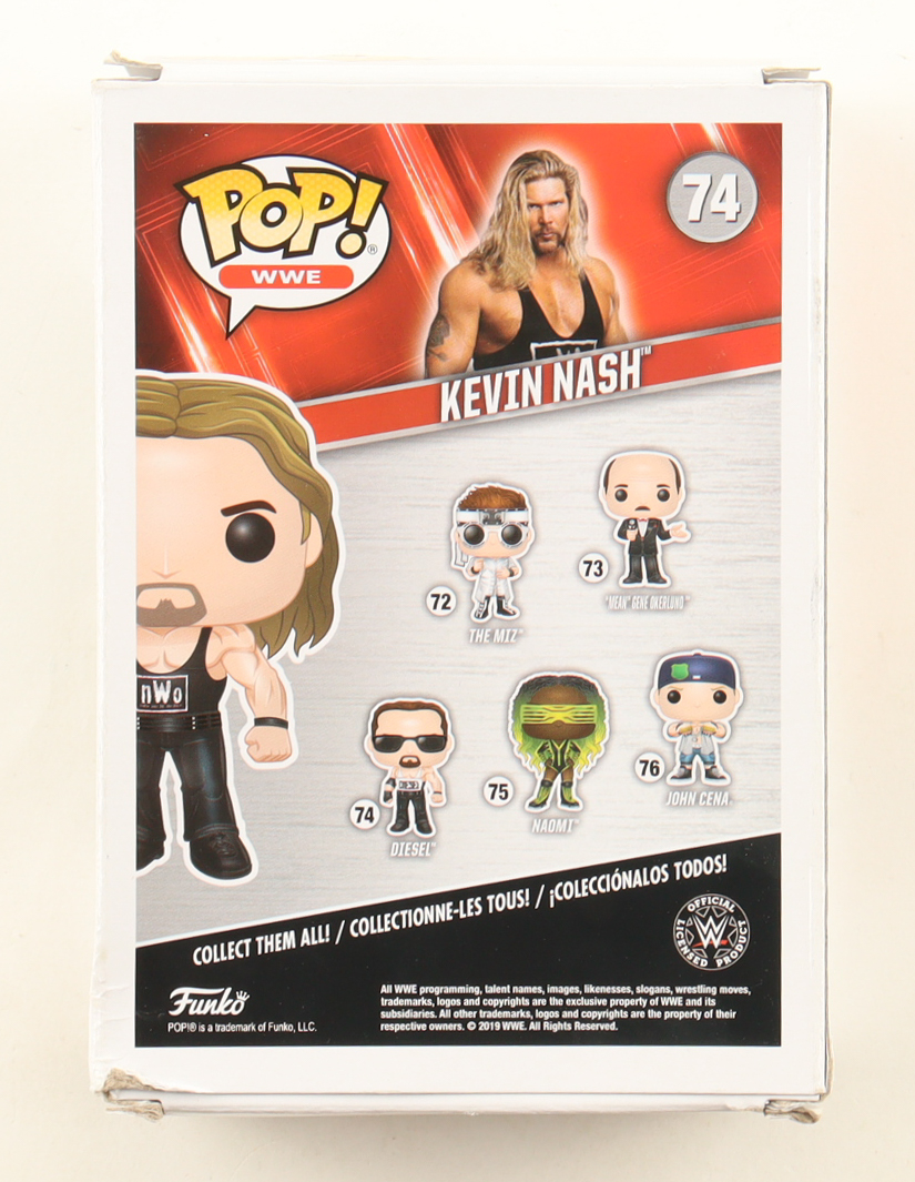 Kevin Nash Signed WWE #74 Kevin Nash Funko Pop! Vinyl Figure (JSA) at PristineAuction.com Kevin Nash Signed WWE #74 Kevin Nash Funko Pop! Vinyl Figure (JSA) at PristineAuction.com