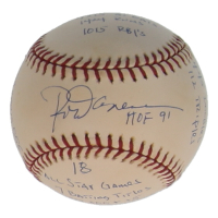 Rod Carew Signed OML Baseball with Multiple Career Stat Inscriptions (JSA) at PristineAuction.com