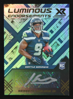 Kenneth Walker III 2022 Panini XR Luminous Endorsements Autographs #18 RC #99/99 at PristineAuction.com