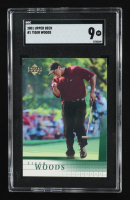 Tiger Woods 2001 Upper Deck #1 RC (SGC 9) at PristineAuction.com