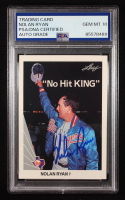 Nolan Ryan Signed 1990 Leaf #265 (PSA | Auto 10) at PristineAuction.com