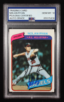 Nolan Ryan Signed 1980 Topps #580 (PSA | Auto 10) at PristineAuction.com