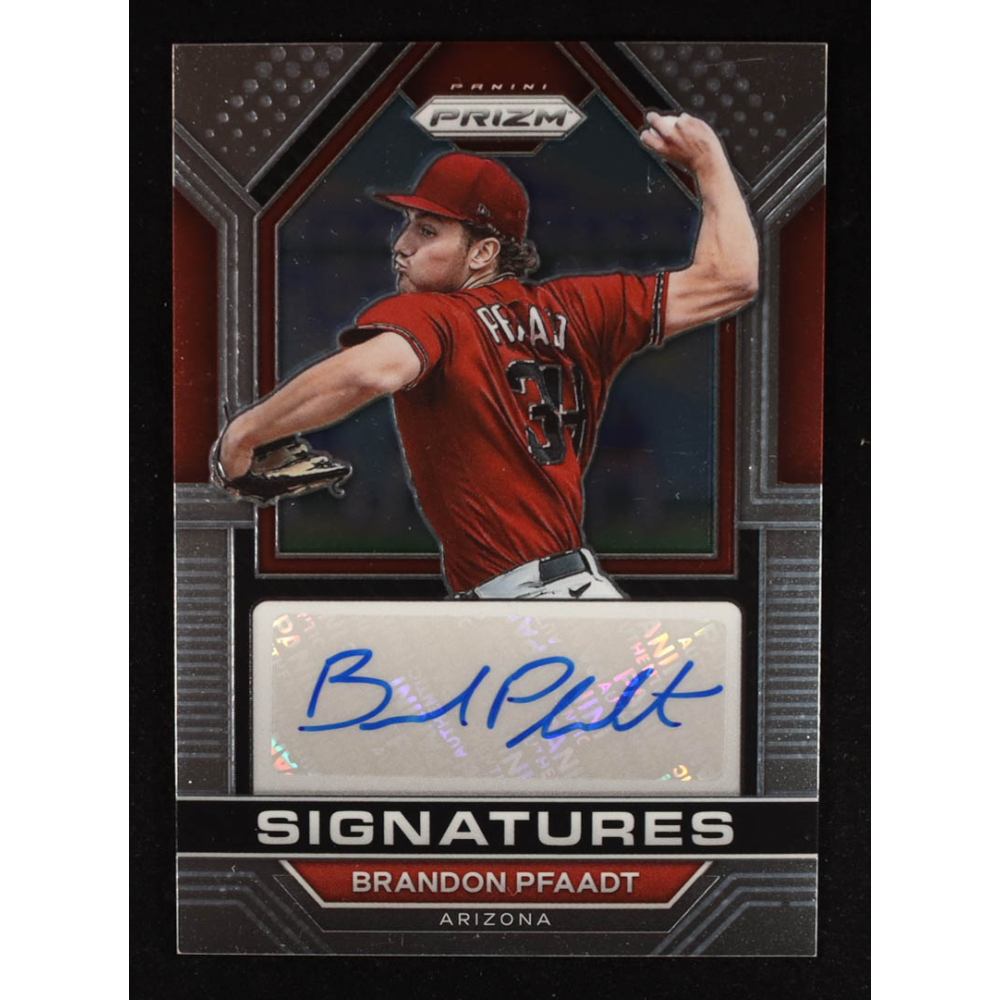 Brandon Pfaadt 2023 Panini Prizm Signatures #20 at PristineAuction.com