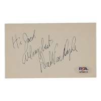 Dick Van Dyke Signed Cut Inscribed "All My Best" (PSA) at PristineAuction.com
