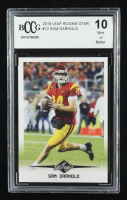 Sam Darnold 2018 Leaf Rookie Star #12 RC (BCCG 10) at PristineAuction.com