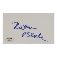 Milton Berle Signed Cut (PSA) at PristineAuction.com