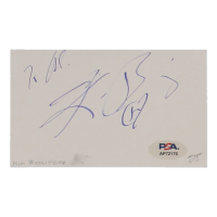 Kim Basinger Signed Cut with Inscription (PSA) at PristineAuction.com
