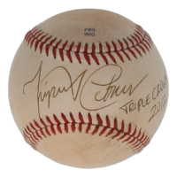 Miguel Cabrera Signed Official Venezuelan League Baseball Inscribed "Triple Crown 2012" (JSA) at PristineAuction.com