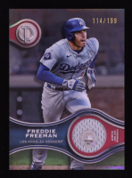 Freddie Freeman 2025 Topps Tribute Stamp of Approval Relics #SOAFF #114/199 at PristineAuction.com