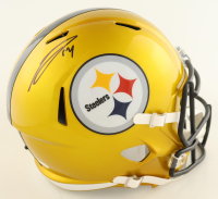 George Pickens Signed Steelers Full-Size Flash Alternate Speed Helmet (JSA) at PristineAuction.com
