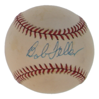 Bob Feller Signed OAL Baseball (JSA) at PristineAuction.com