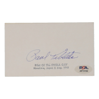 Paul Tibbets Signed Cut (PSA) at PristineAuction.com