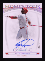Ryan Howard 2023 Panini Flawless Momentous Autographs #25 #18/25 at PristineAuction.com