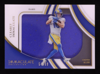 Cooper Kupp 2022 Immaculate Collection Clearly Immaculate Jerseys #27 #54/99 at PristineAuction.com