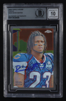 Devin Hester Signed 2009 Topps Chrome Chicle #C83 (Beckett | Auto Grade BGS 10) at PristineAuction.com