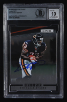 Devin Hester Signed 2012 Rookies and Stars Longevity #27 (Beckett | Auto Grade BGS 10) at PristineAuction.com