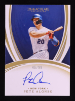 Pete Alonso 2020 Immaculate Collection Immaculate Signatures #19 #45/99 at PristineAuction.com