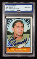 Joe Namath Signed 1967 Topps #98 (PSA | Auto 10) at PristineAuction.com