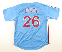 Chase Utley Signed Jersey (Beckett) at PristineAuction.com