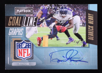 Derrick Henry 2020 Panini Playbook Goal Line Graphs Jersey Autographs Tag #27 #1/1 at PristineAuction.com