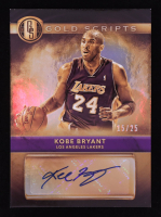 Kobe Bryant 2016-17 Panini Gold Standard Gold Scripts #3 #15/25 at PristineAuction.com