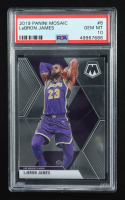 Lebron James 2019 Panini Mosaic #8 (PSA 10) at PristineAuction.com