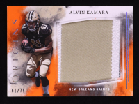 Alvin Kamara 2017 Panini Origins Rookie Jumbo Jerseys Orange #15 #61/75 RC at PristineAuction.com