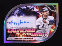 Reggie Jackson 2024 Topps Cosmic Chrome Launched Into Orbit Autographs #LIOARJ at PristineAuction.com