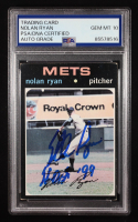 Nolan Ryan Signed 1971 Topps #513 "H.O.F. '99" (PSA | Auto 10) at PristineAuction.com