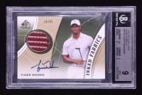 Tiger Woods 2012 SP Game Used Inked Fabrics #IFTW #18/65 (BGS 9 | Autograph Graded BGS 10) at PristineAuction.com