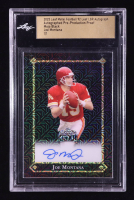 Joe Montana 2025 Leaf Metal '92 LGR Autographs Mojo Black Pre-Production Proof #NNO #1/1 (Leaf) at PristineAuction.com