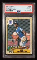 Bo Jackson 1987 Topps #170 RC (PSA 8) at PristineAuction.com
