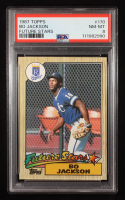 Bo Jackson 1987 Topps #170 RC (PSA 8) at PristineAuction.com