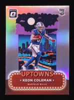 Keon Coleman 2024 Donruss Optic Uptowns #15 RC at PristineAuction.com