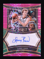 Larry Bird 2024-25 Select Signatures Neon Purple Pulsar Prizms FOTL #28 #04/15 at PristineAuction.com