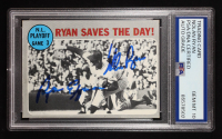 Nolan Ryan Signed 1970 Topps #197 NL Playoff Game 3 "Ryan Express" (PSA | Auto 10) at PristineAuction.com
