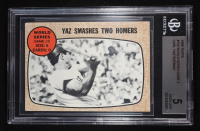Carl Yastrzemski 1968 Topps / World Series Game 2 #152 (BGS 5) at PristineAuction.com