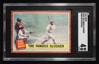 Babe Ruth 1962 Topps #138 Special 4 / The Famous Slugger (SGC 4) at PristineAuction.com
