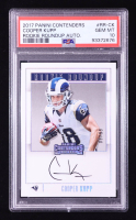 Cooper Kupp 2017 Panini Contenders Rookie Roundup Autographs #26 RC #5/99 (PSA 10) at PristineAuction.com